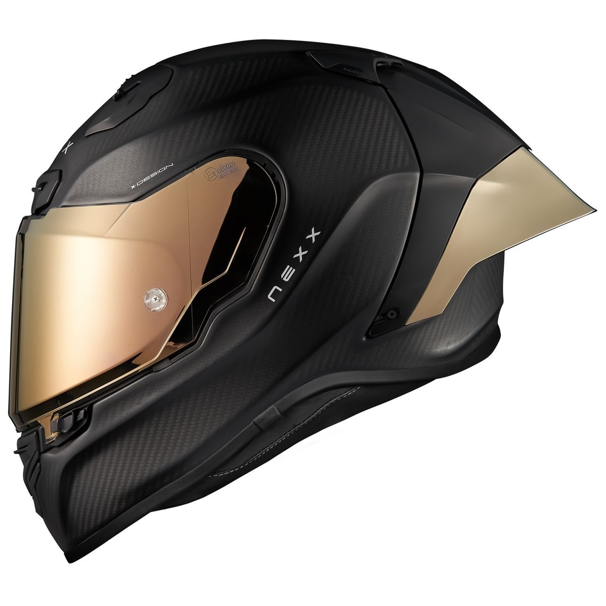 Nexx XR3R Helmet - Zero Pro 2 Carbon / Matte Gold - Large | eBay