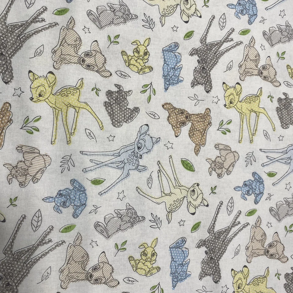 Tela de algodón Bambi Best Of Friends vendida por yarda Foto 4 de 4