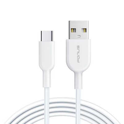 Type-C 6ft USB Cable Charger Cord Power Wire USB-C Long Fast for Cell Phones