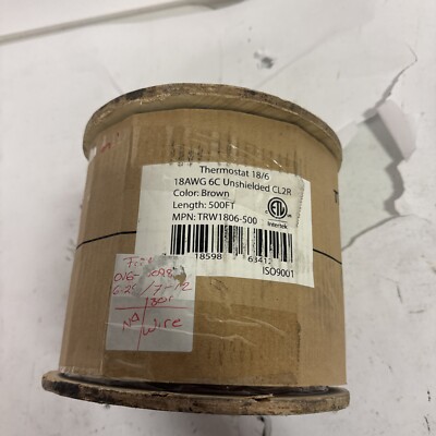 18awg/6c Stranded unShielded CL2R/CMR Security/Alarm/Control/Audio Cable - 500F