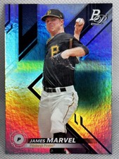 2019 Bowman Platinum TOP-76 James Marvel Top Prospects Pittsburgh Pirates Card