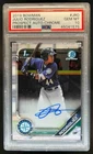 2019 Bowman Julio Rodriguez Chrome Auto 1st Prospect #CPA-JRO PSA 10