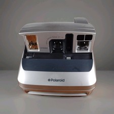 Vintage Polaroid One 600 Silver Instant Film Flash Camera NOT TESTED