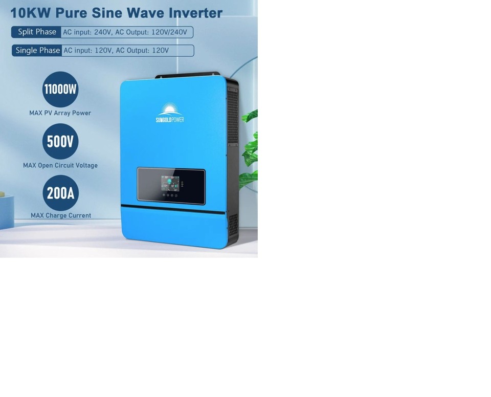 Sungold Power 10KW 48V Split Phase Solar Inverter SKU: SPH10048P | eBay