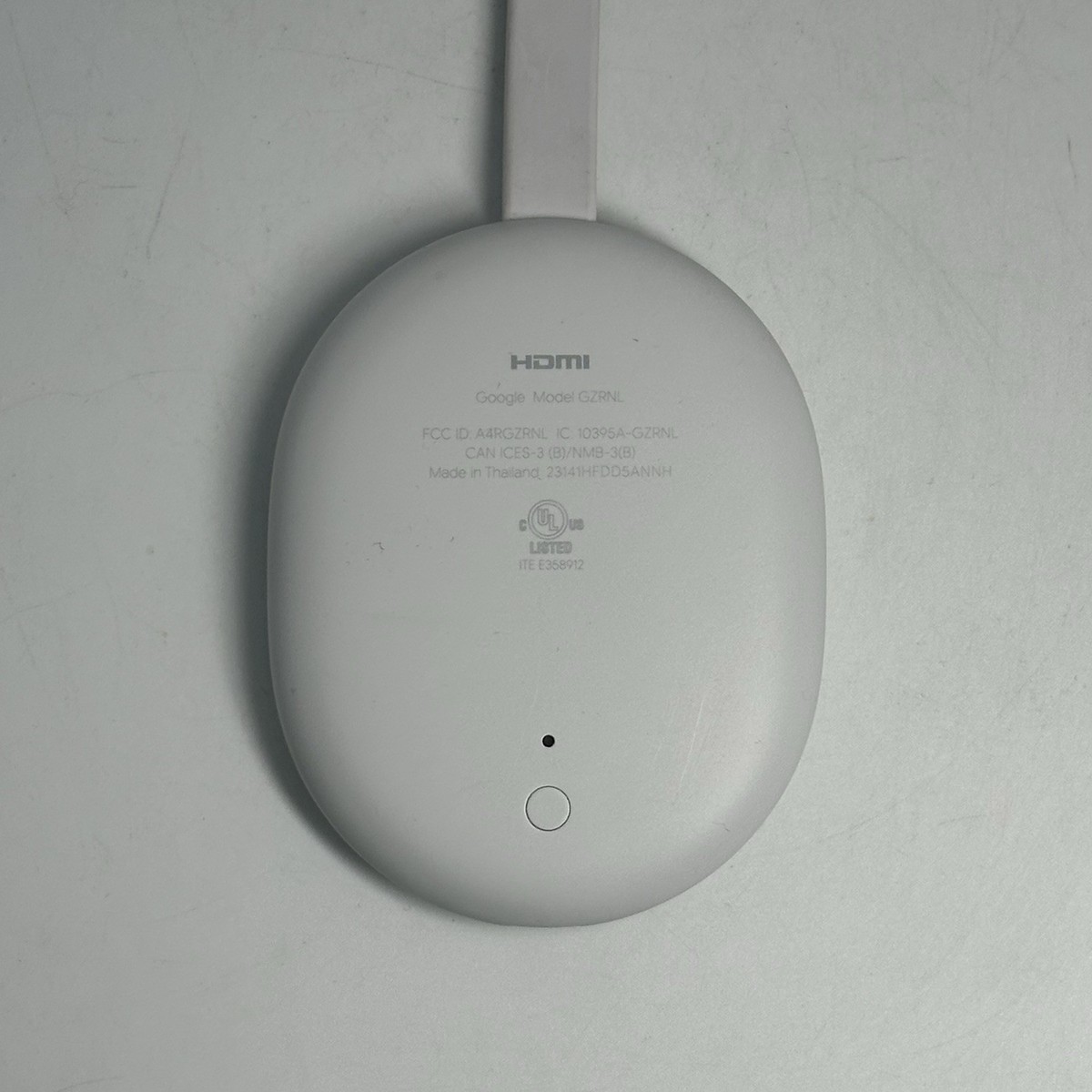 Chromecast with Google TV（4K対応モデルGZRNL） Google Chromecast GZRNL 4K UHD Media Streamer White (No Remote or