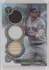 2019 Topps Triple Threads Pieces of the Game Relic Cards 7/18 Pete Alonso qy8
