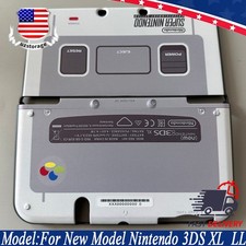 Snap on Case A  E Soft Protective Cover Shell SFC For Nintendo New 3DS LL / XL