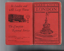 ANTIQUARIAN ,WARD LOCK'S LONDON GUIDE BOOK + MAPS 59th ED