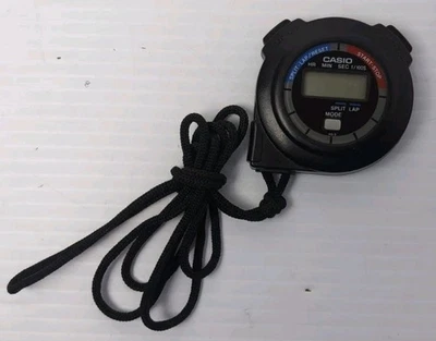 Casio HS-3 Handheld Stopwatch Timer Needs New Battery - Image 1 of 3