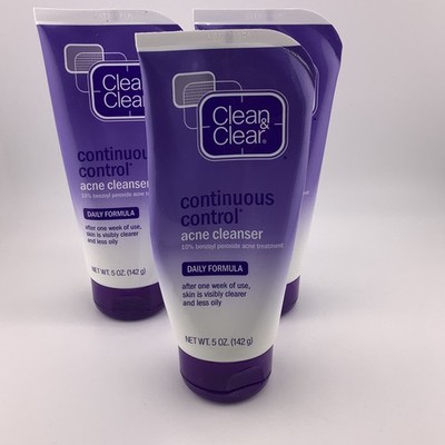 Clean & Clear Continuous Control Acne Cleanser Daily Formula 5 oz