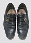 Salvatore Ferragamo Men's Gancini Slip-On Size 9 — photo 1