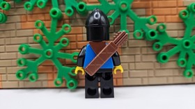 (S1/6/1) Lego Castle cas301 Black Falcon from set 6073 6074