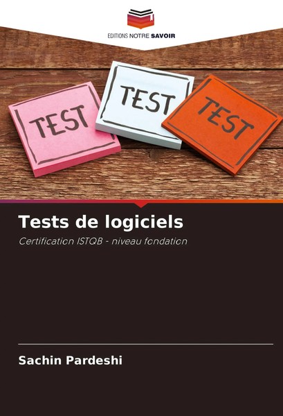 Sachin Pardeshi | Tests De Logiciels | Taschenbuch | FranzöSisch (2022)-image
