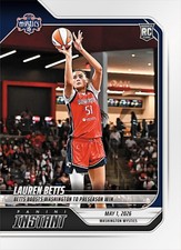 2026 Panini Instant WNBA Lauren Betts ROOKIE CARD SP Washington Mystics #25 RC