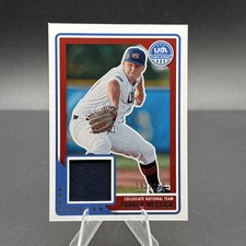 2023 Panini Stars & Stripes Parker Messick Team USA Jersey Patch /250 Rookie