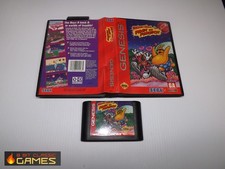 ToeJam & Earl in Panic on Funkotron  GAME & BOX  - Sega Genesis - 77a