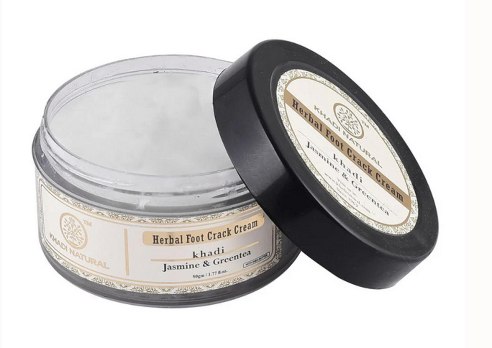 @ Crema Para Grietas En Los Pies De Jazmín Y Té Verde 50g