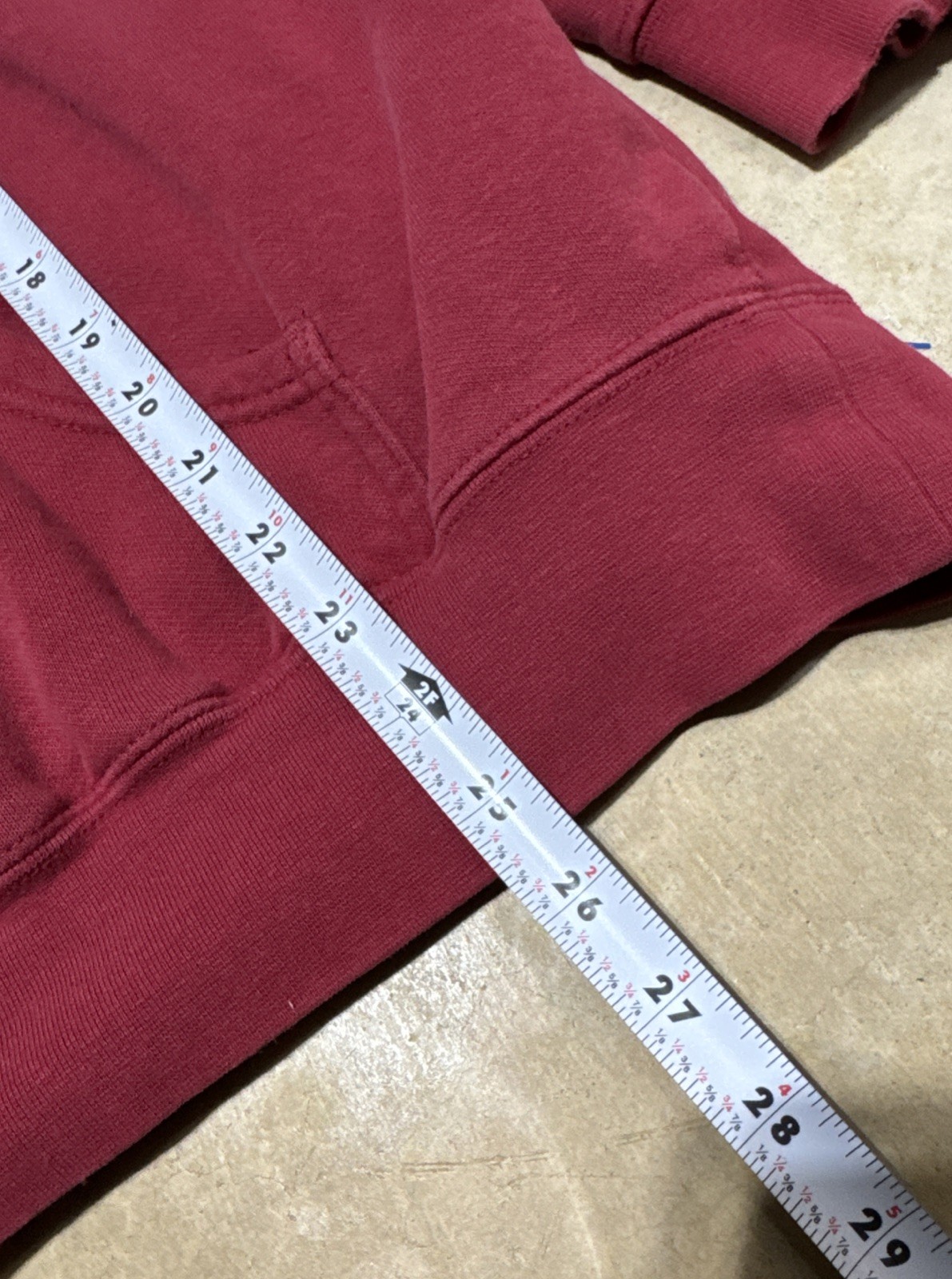 VINTAGE NIKE OKLAHOMA SOONERS CENTER SWOOSH HOODIE RED SWEATSHIRT SIZE LARGE thumbnail 8