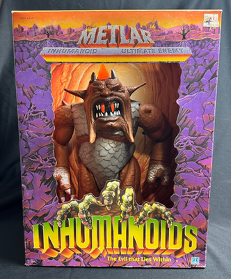 Inhumanoids Metlar 1986 Hasbro Large Action Figure Clean Vintage