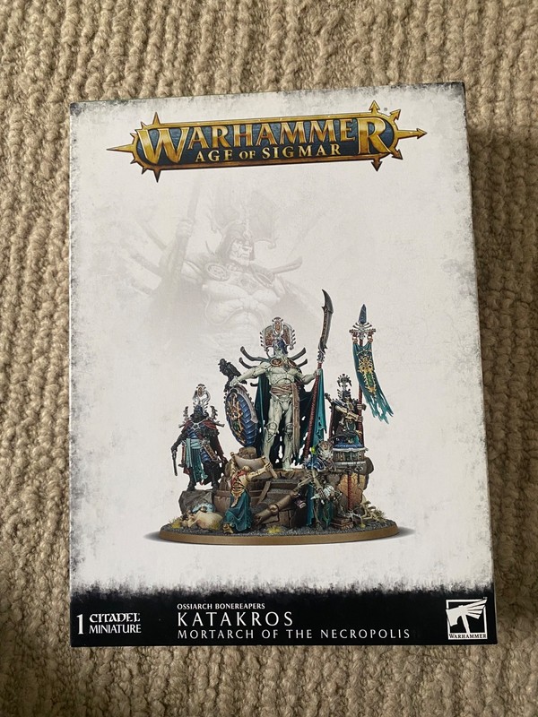 Warhammer Age of Sigmar Katakros Monarch of the Necropolis