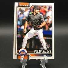 2026 Topps Nolan McLean Rookie #214 New York Mets Pitcher Prospect Baseball MLB