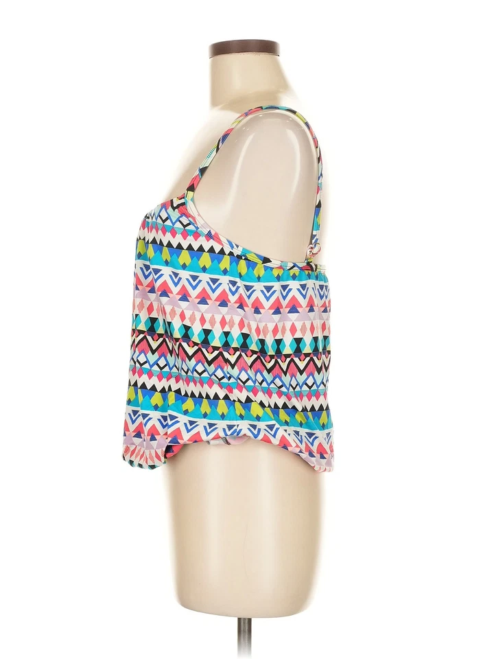 Camiseta sin mangas rosa para mujer 24th & Ocean M Foto 4 de 4