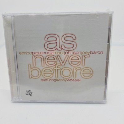 Enrico Pieranunzi As Never Before CD 1999 Jazz CAM Jazz Label