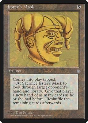 Jester's Mask [Ice Age] Moderately Played