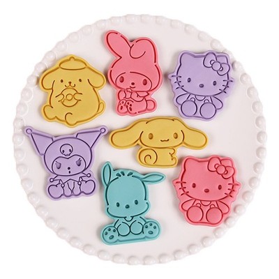 Kawaii Sanrio Cookie Molds Diy Fondant Cake Decorating Tools Sugar Mould