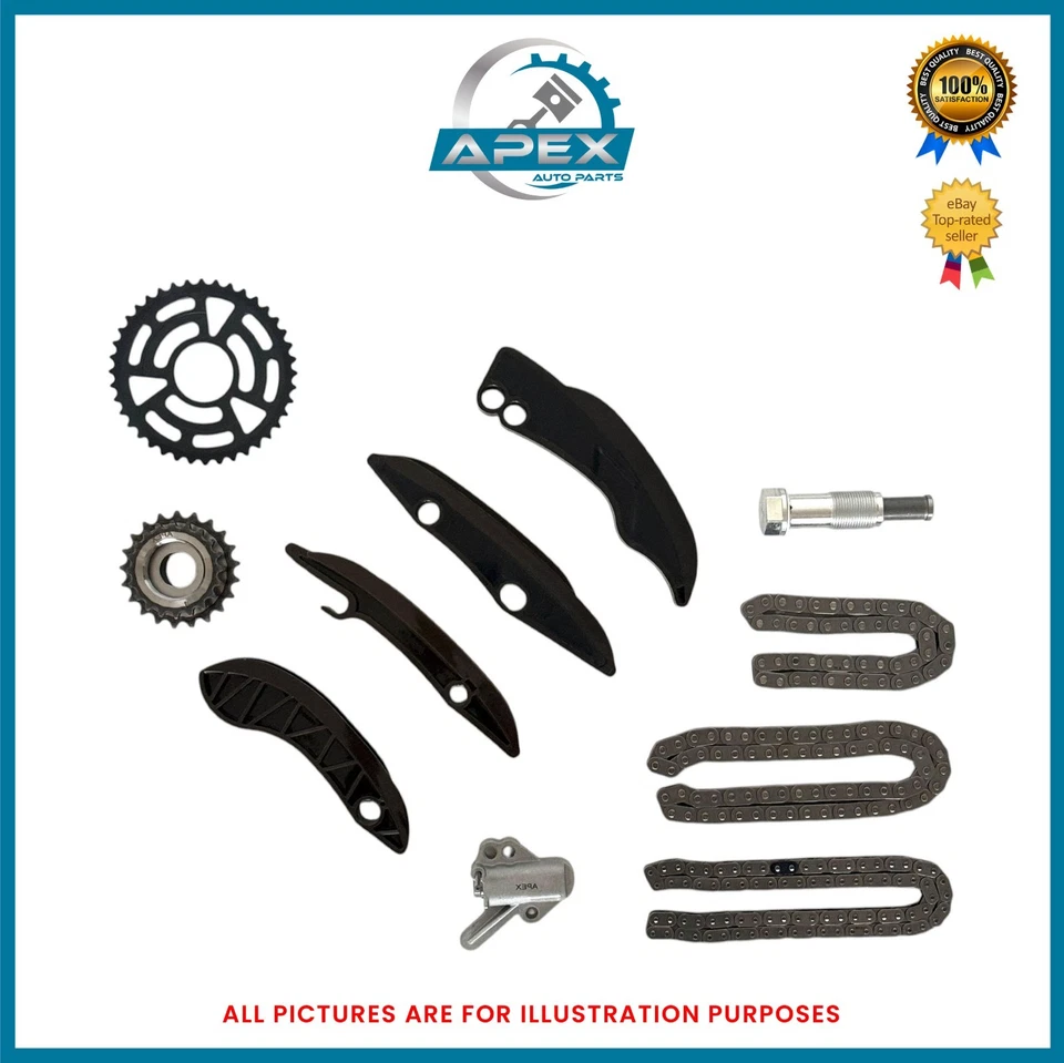 N47 TIMING CHAIN KIT FOR BMW N47D20 2.0 DIESEL ENGINE 116D 118D 316D 318D 320D - Image 2 of 4