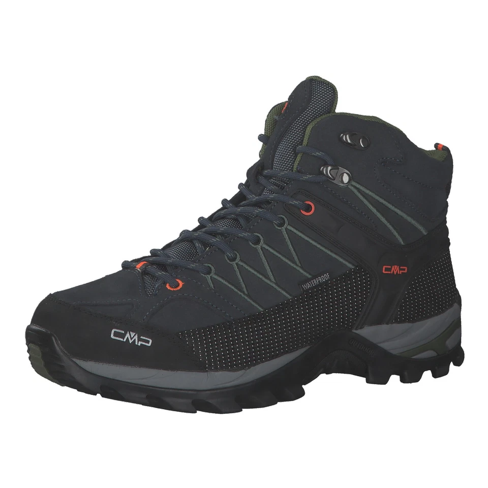 CMP Herren Trekking Schuhe Rigel MID 3Q12947 Grau