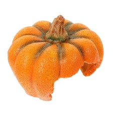  Snake Hide Resin Lizard Hideout Pumpkin Decoration Resin Reptile Cave Terrarium