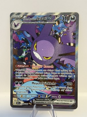 Pokémon Team Rocket s Iksbat EX 234/182 DRI SAR Deutsch Mint