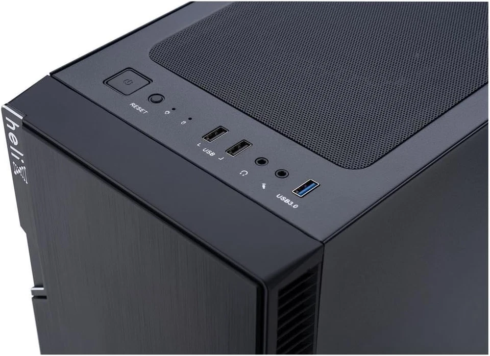 Rosewill FBM-X2-400-HELIX Micro ATX Mini Tower Desktop Gaming PC Computer Cas... - Image 4 of 4