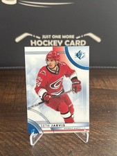 Seth Jarvis Base Blue Parallel #51 23/24 SP Hockey