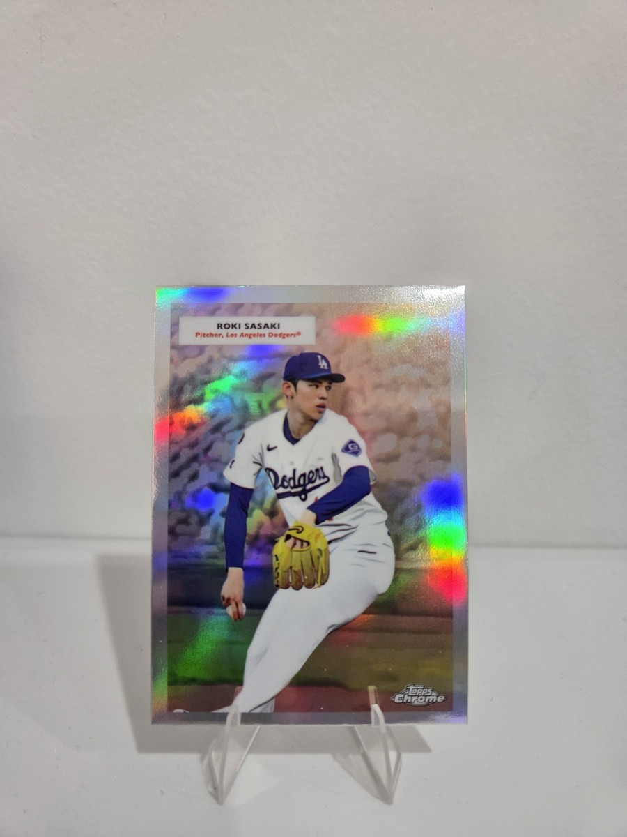 2025 Topps Chrome Platinum #55DH-9 Roki Sasaki & Yoshinobu