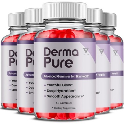 (5 Pack) Derma Pure Skin Gummy, DermaPure Skin (300 Gummies)