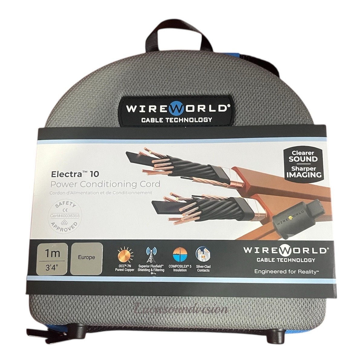 Câble D'alimentation Wire World Electra 10 - Prise Schuko Vers C13 - Neuf, Origine USA