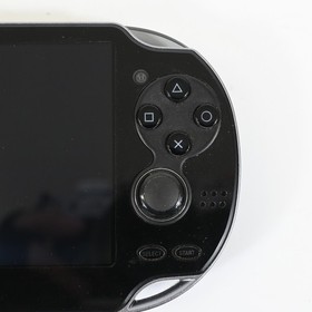 Sony PS Vita Console PCH-1000 ZA01 Crstal B lack Boxed Tested