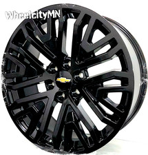 20 Sev 5906 Gloss Black 2022 Chevy Tahoe Suburban Ltz Oe Replica Wheels 6x5.5 20 Sev 5906 Gloss Black 2022 Chevy Tahoe Suburban Ltz Oe Replica Wheels 6x5.5