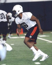 Justin Garrett signed NFL football 8x10 photo W/Cert Autographed (A0210