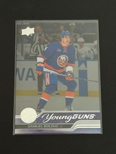 Samuel Bolduc 2023-24 Upper Deck Clear Cut Parallel Young Guns Rookie Card # 209