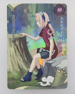 Sakura Haruno NRSA01-SR-012L2 Naruto Kayou Heaven Scroll Series 1