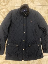 Men Gant Jacket Navy Polyester 38 / M / 46