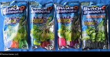 Zuru Bunch O Ballons Ballons d’eau auto-scellants, 4 packs variés