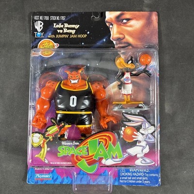 *ERROR DAFFY DUCK VS POUND ON LOLA CARD SPACE JAM PLAYMATES ACTION FIGURE NEW MJ