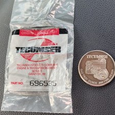 Tecumseh 1 Troy Ounce .999 Fine Silver Round with Original Service Part Bag 76.30 per troy oz