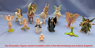 Schleich Bayala-Serie Elfen Feen Fabelwesen Einhorn Chriseya Feya Iloris Ophira