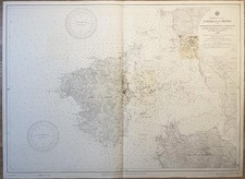 CARTA NAUTICA: CANALE DI S. PIETRO, CARLOFORTE, PORTOSCUSO - 1957 - OTTIMO STATO