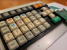 FUJI FRONTIER 340 KEYBOARD SPARE PART (USED) - KEYBOARD WITH CARD - WORKING